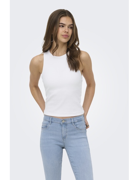 Top Bianco Brillante ONLVAL