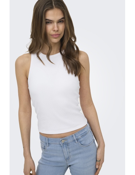 Top Bianco Brillante ONLVAL