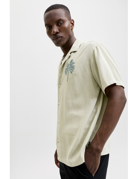 Camicia con palma di erba medica JPRBLAFRED