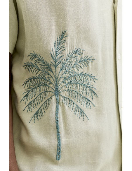 Camicia con palma di erba medica JPRBLAFRED