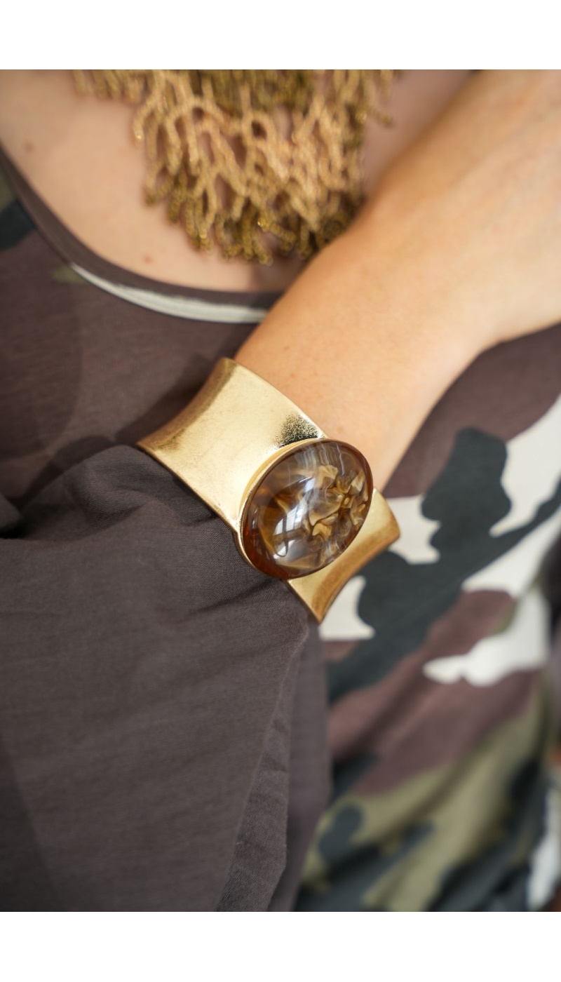 Bracciale TALAIA Pietra Marrone