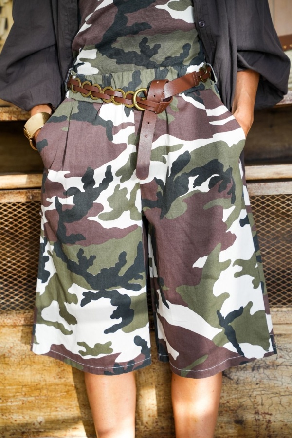 Shorts camuflados LIVIA