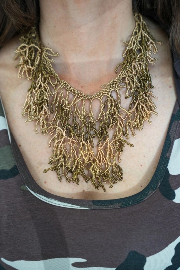 Collier Corail Doré SARDAIGNE 2