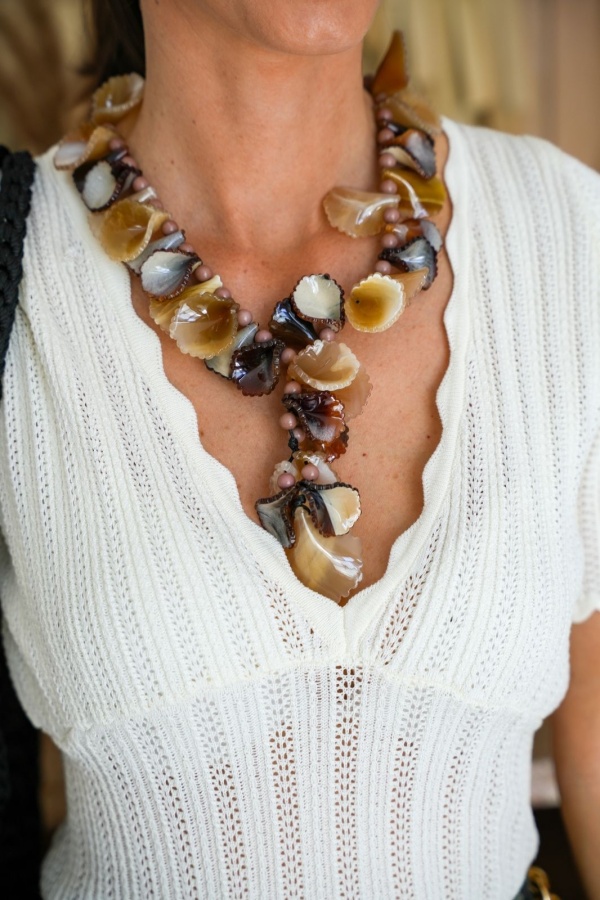 Collier Coquillage Camel CYMBIOLA 2