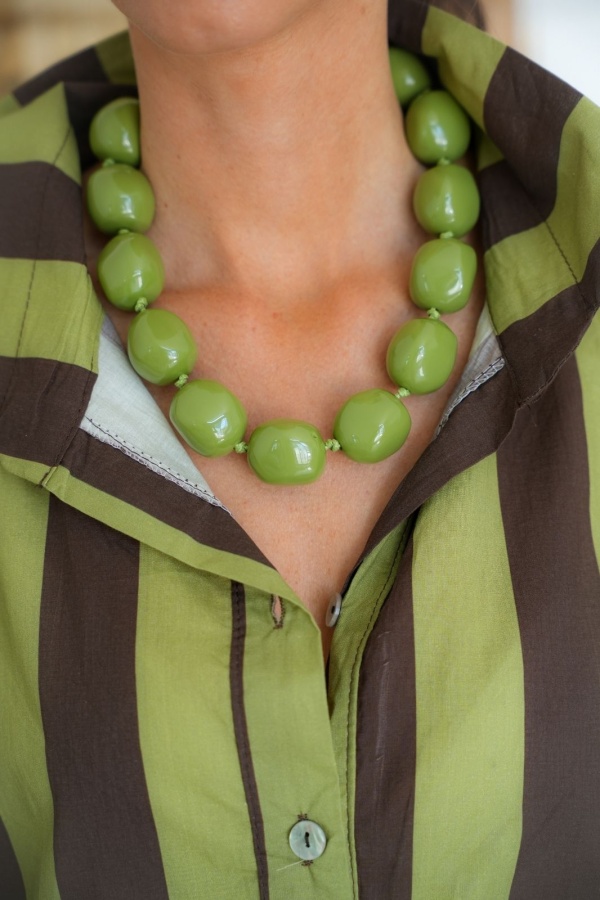 EVE Green Ball Necklace