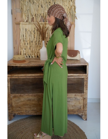 Robe Noeud Vert DIMI