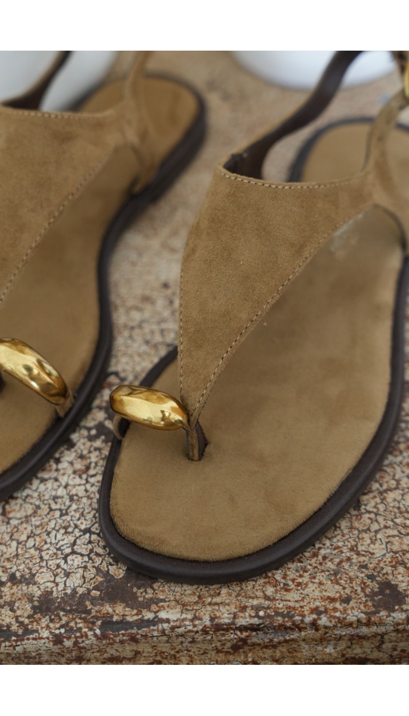 Gold Camel EIVISSA Sandals