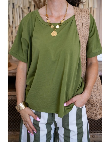 T-shirt Kaki MELINA