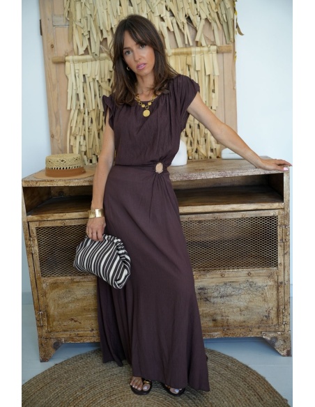 LANA Brauner Overall