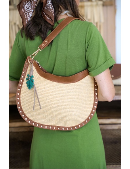 Sac Camel Clouté Maxi VIVI