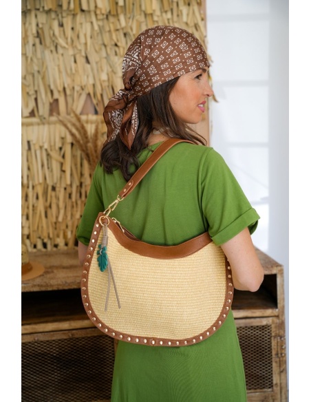 Sac Camel Clouté Maxi VIVI