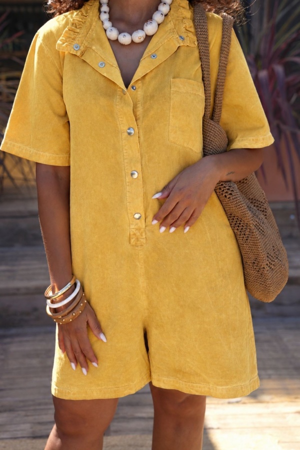 Yellow Playsuit ELISA