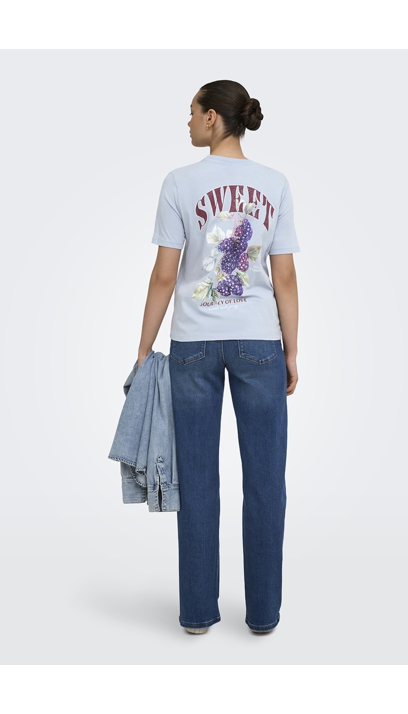 Camiseta Mure Dusty Azul ONLLUCY