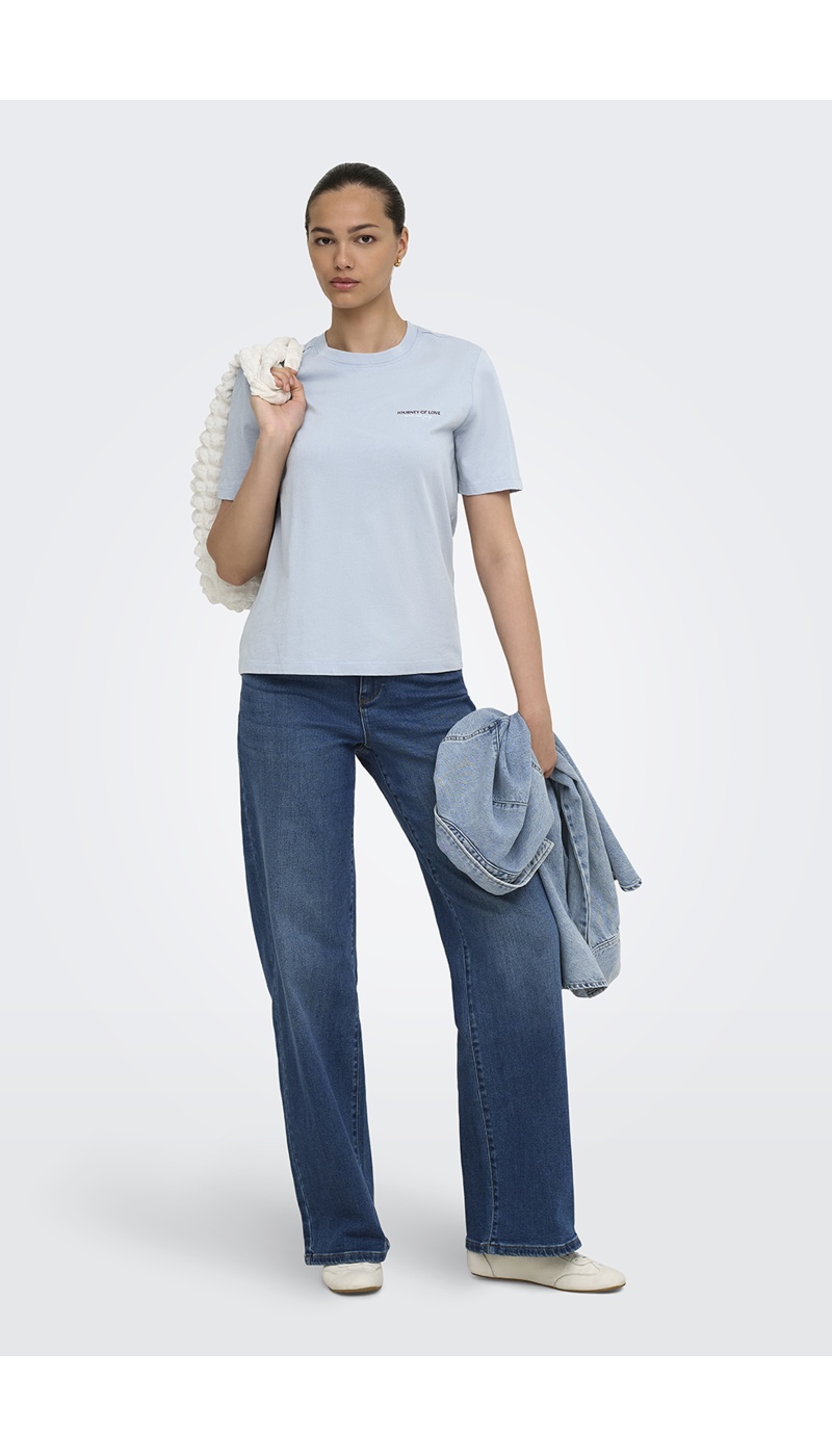 Mure Dusty Blue T-Shirt ONLLUCY