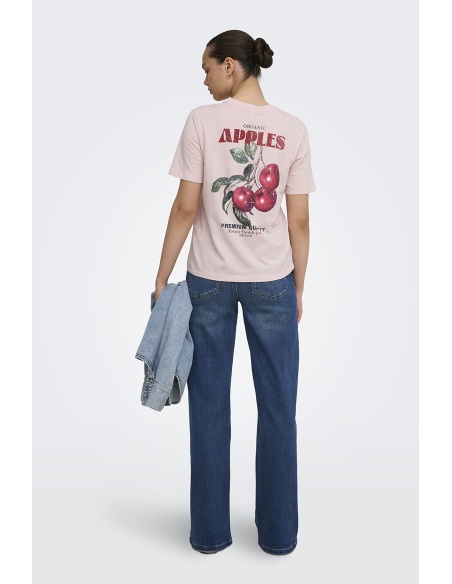 T-SHIRTS MC PALE LILAC E26