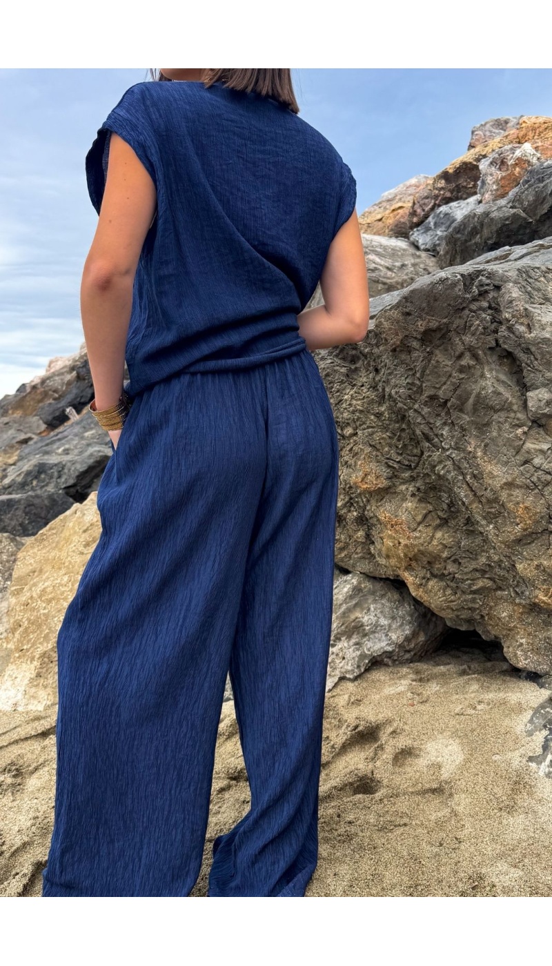 LISON Navy Trousers