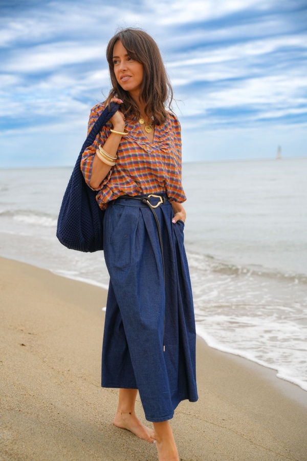 Jupe Denim Brut ROMANE
