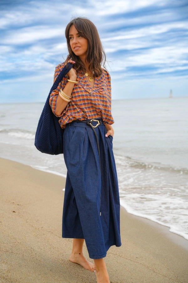 Jupe Denim Brut ROMANE