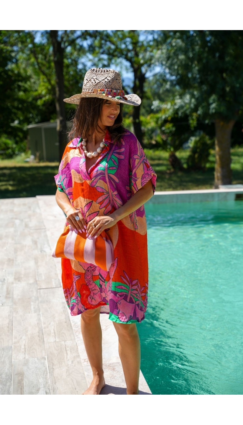 Robe Safari Orange TANZANIE