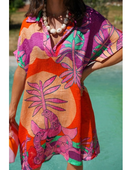 Robe Safari Orange TANZANIE