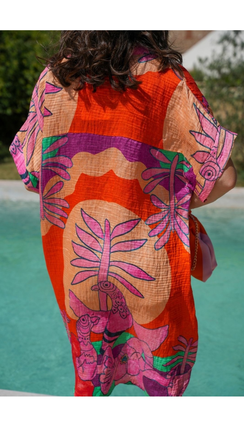 Robe Safari Orange TANZANIE