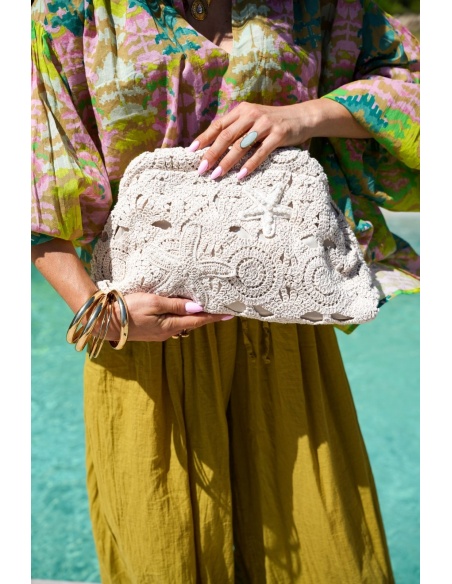 POCHETTE ETOILE MACRAM E26