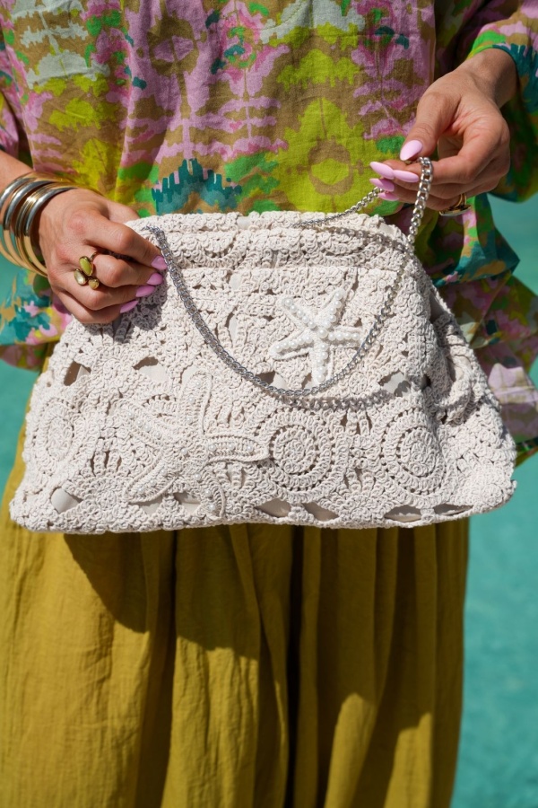 Macramé Star Pouch BELLA VISTA 2