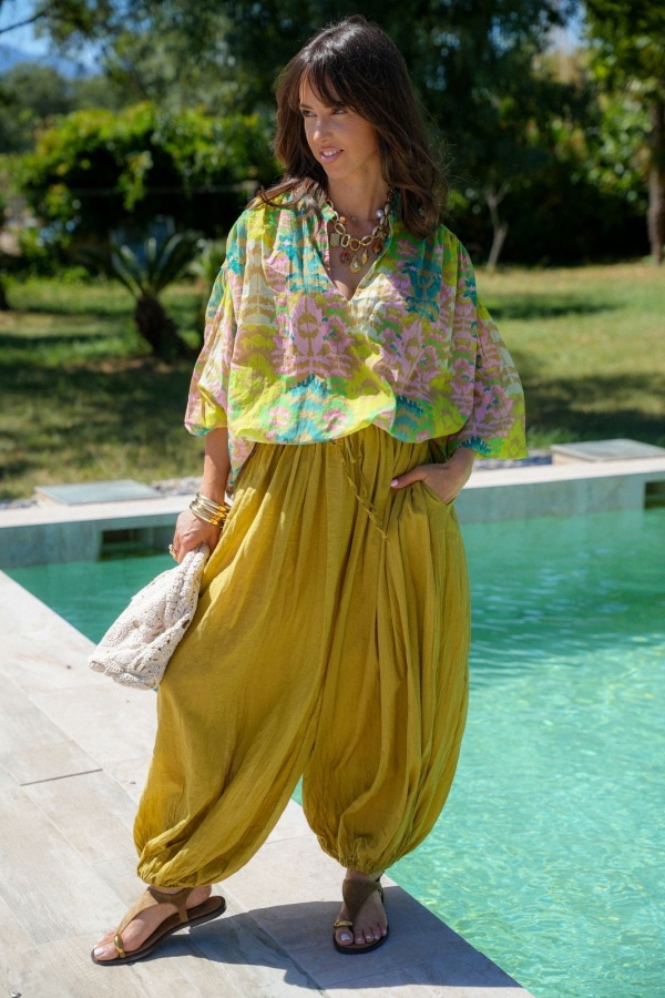ALBARCA Pantalón Bola Oliva