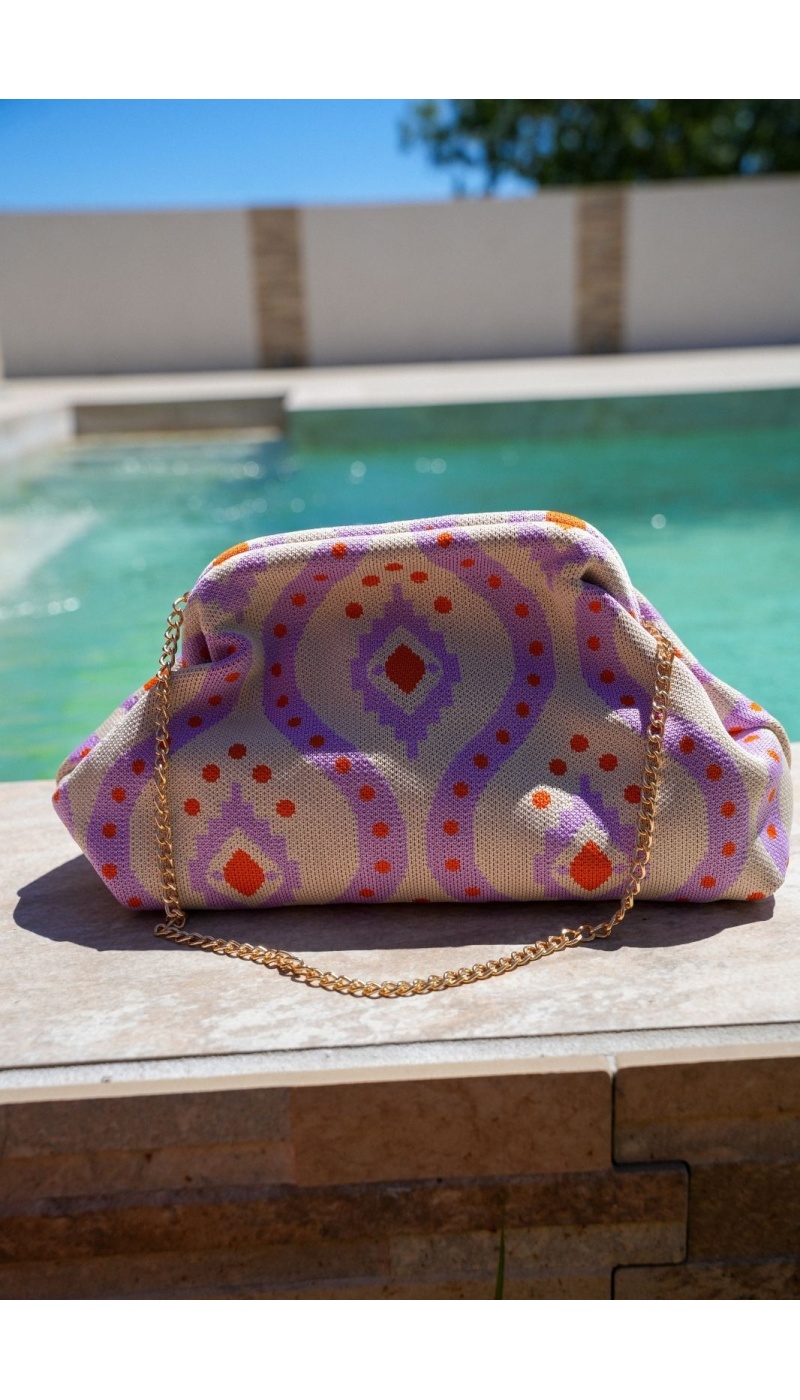 Pochette CLEANE lilla
