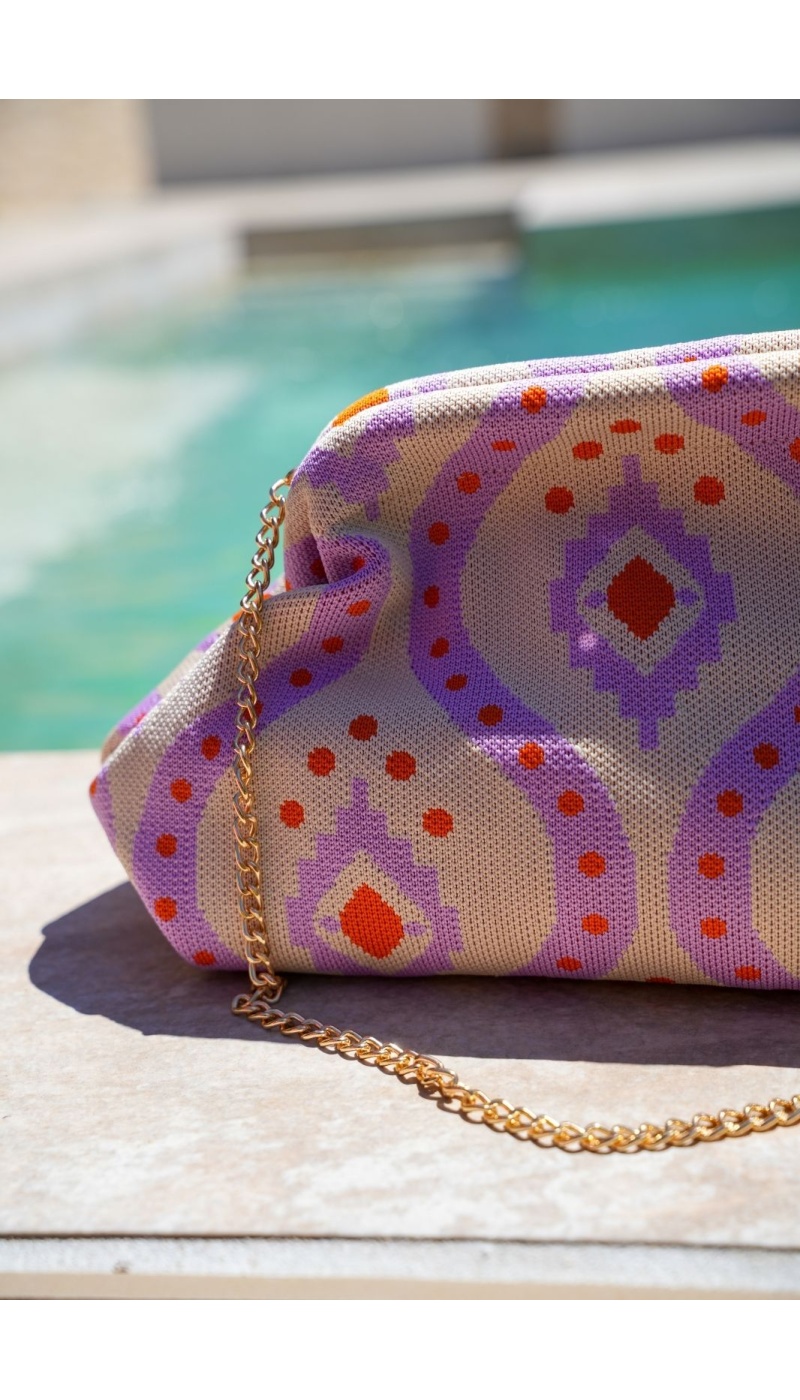 Pochette CLEANE lila
