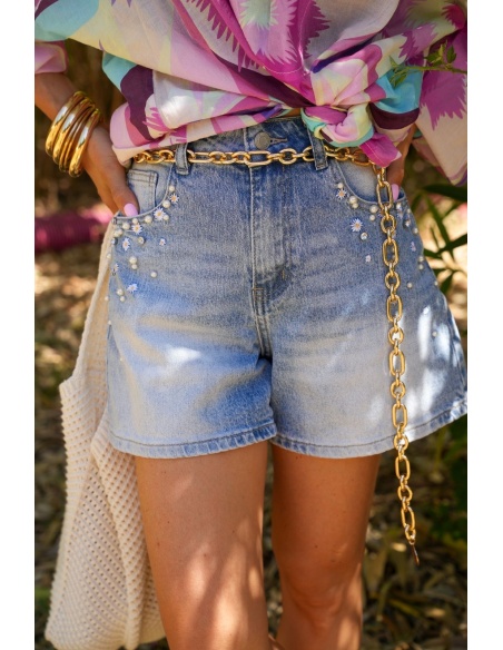 CUBELLS Pantaloncini di jeans Marguerite