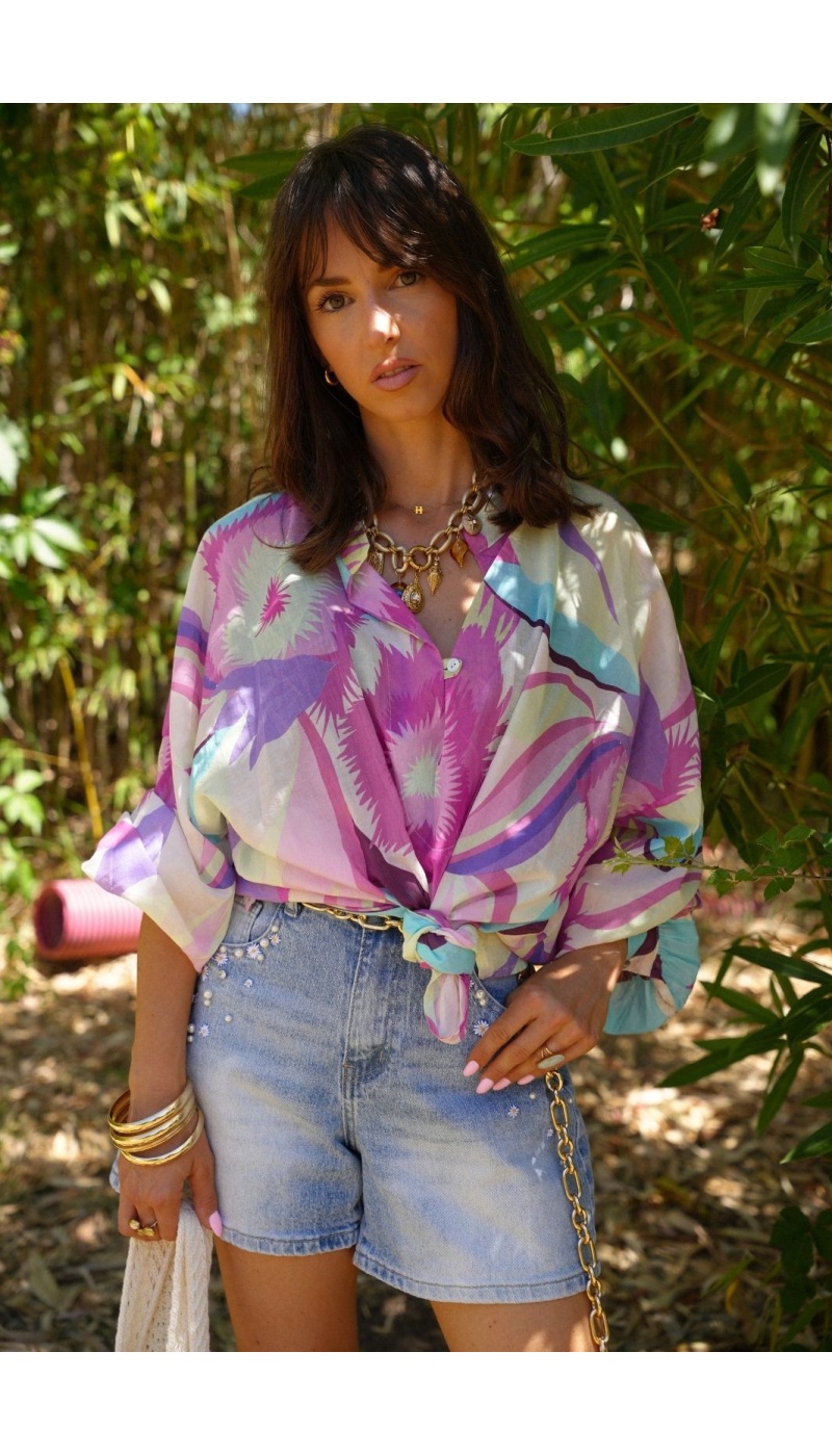 CUBELLS Marguerite Denim Shorts