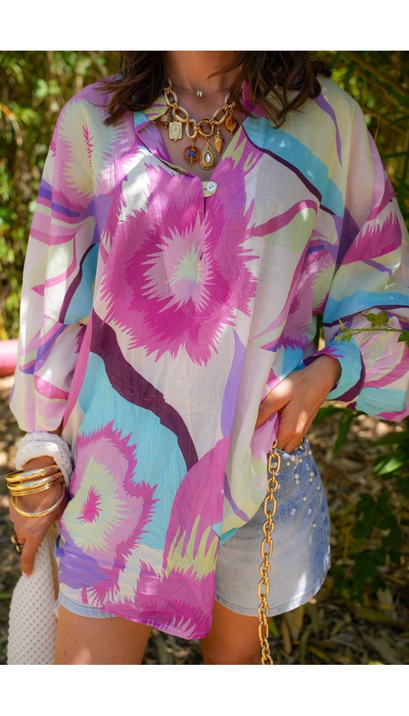 Blusa Spurt Banditas MIRABOLA Lilás