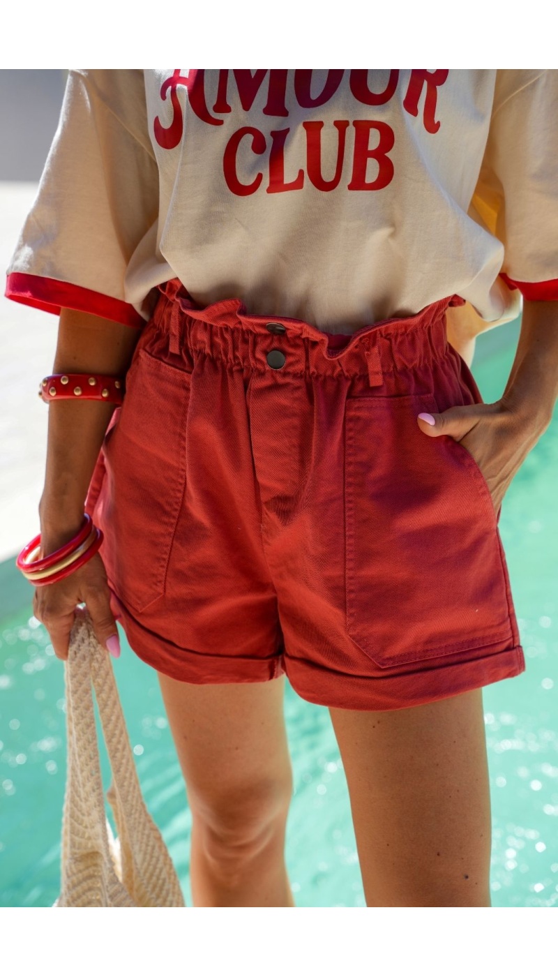 VICTORY Red Shorts