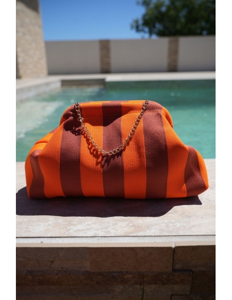 LLONGA Rust Orange Pouch