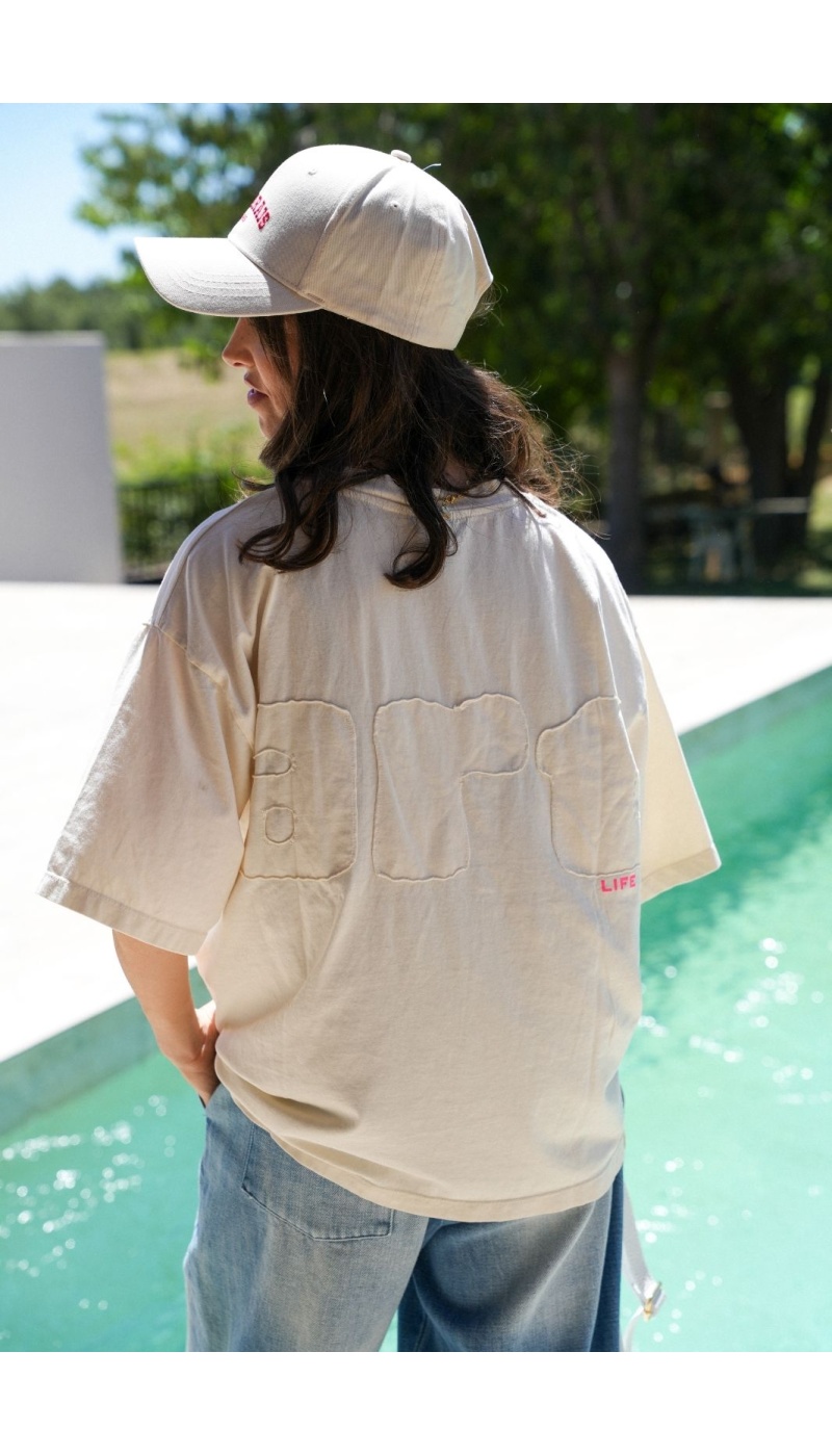 Ecru Banditas T-Shirt CAKETIN