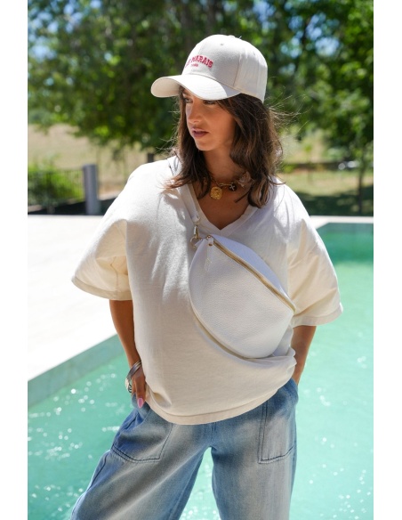 T-shirt Ecru Banditas CAKETIN