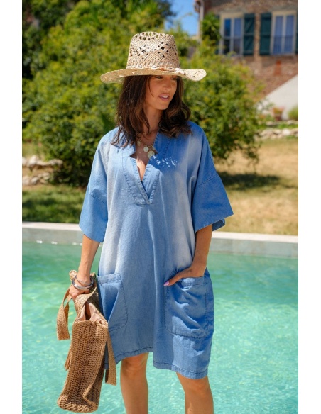 ROBES FEMME POCHE JEANS E26