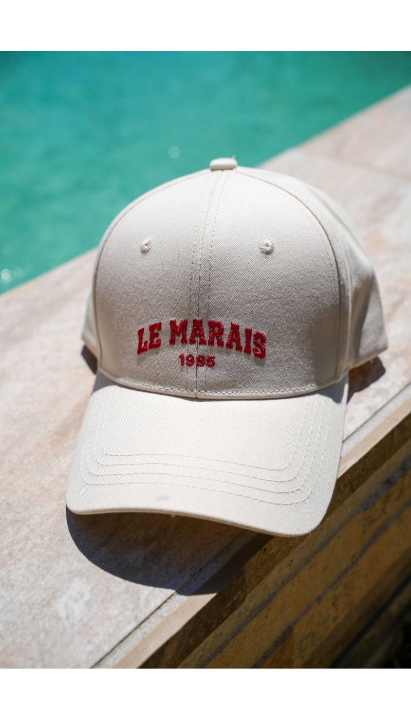 Gorra LE MARAIS Crudo