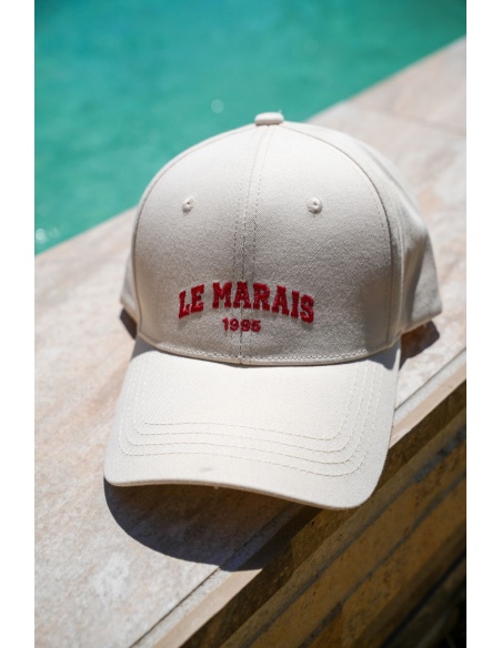 LE MARAIS Ecru Cap
