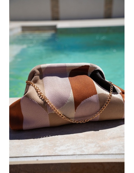 MIQUEL Round Powder Clutch