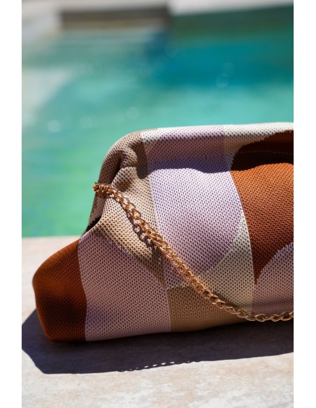 MIQUEL Round Powder Clutch