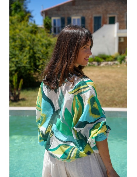 Spurt Banditas Green Blouse