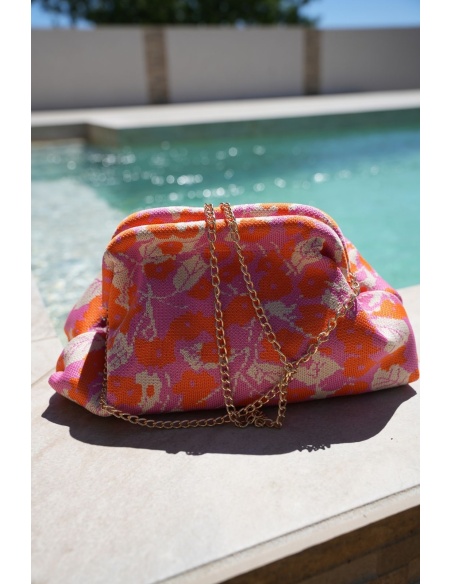 CLEANE Bolsa Flores Rosas