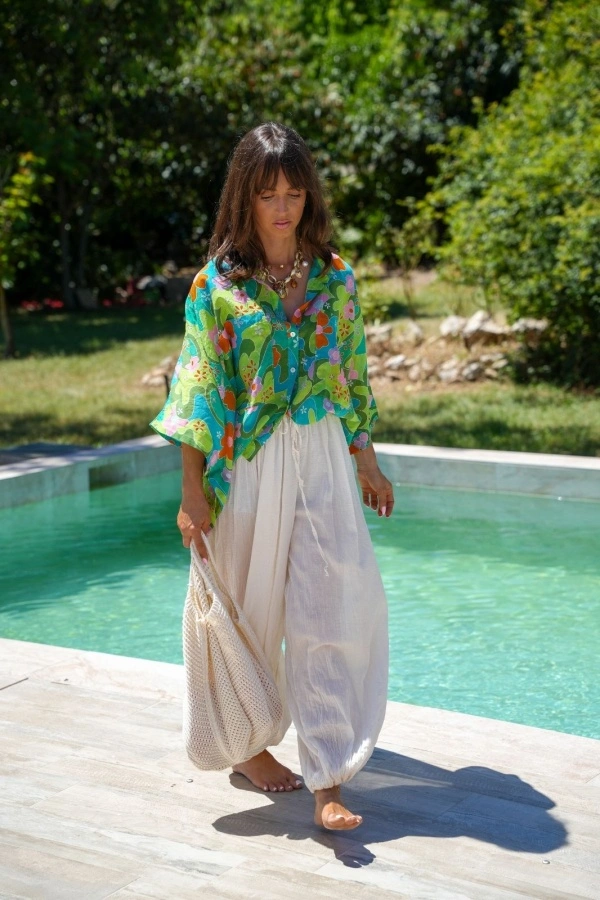Pantalon Boule Ecru ALBARCA