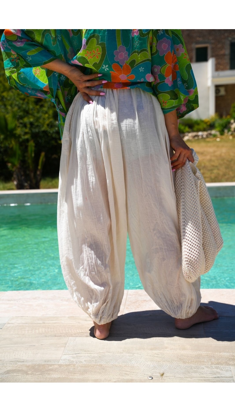 ALBARCA Ecru Ball Trousers