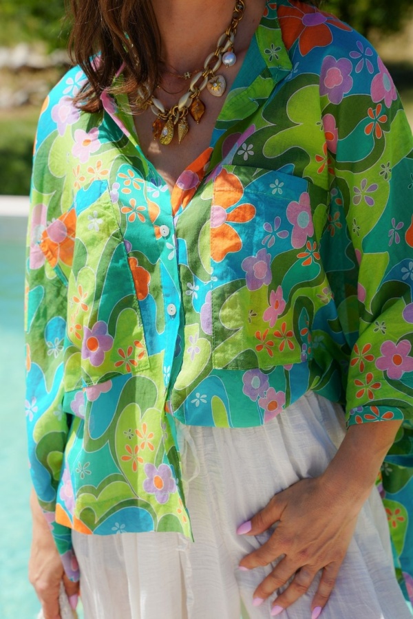 Blusa Lucca Verde Banditas POLARIS 2