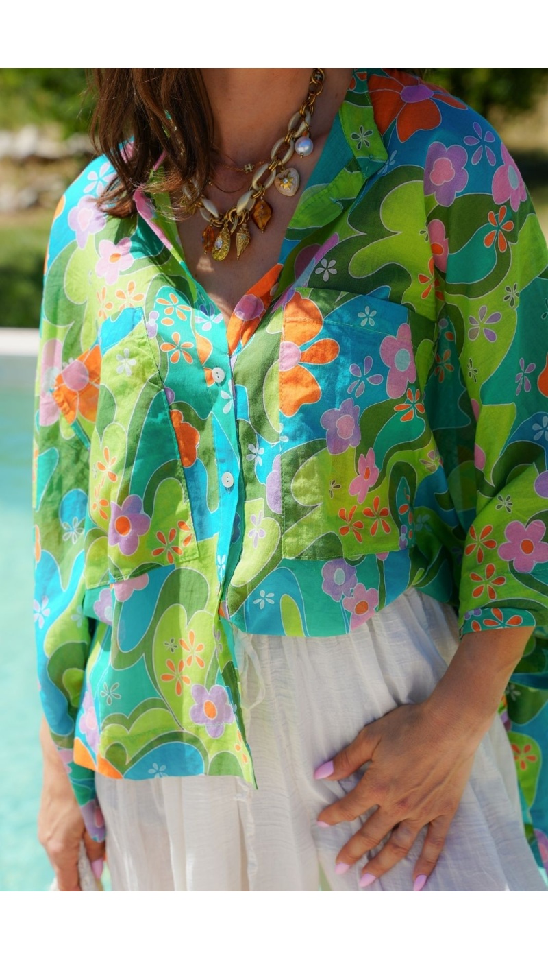 Green Lucca Blouse Banditas POLARIS
