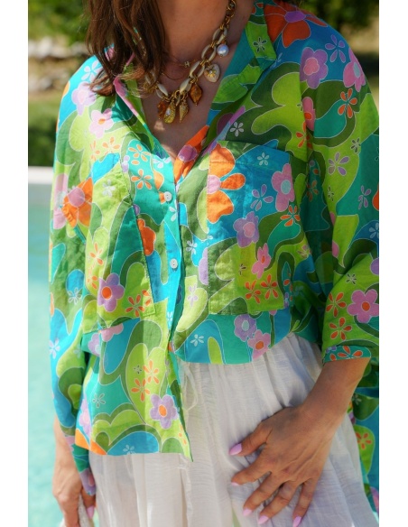 Blusa Lucca Verde Banditas POLARIS