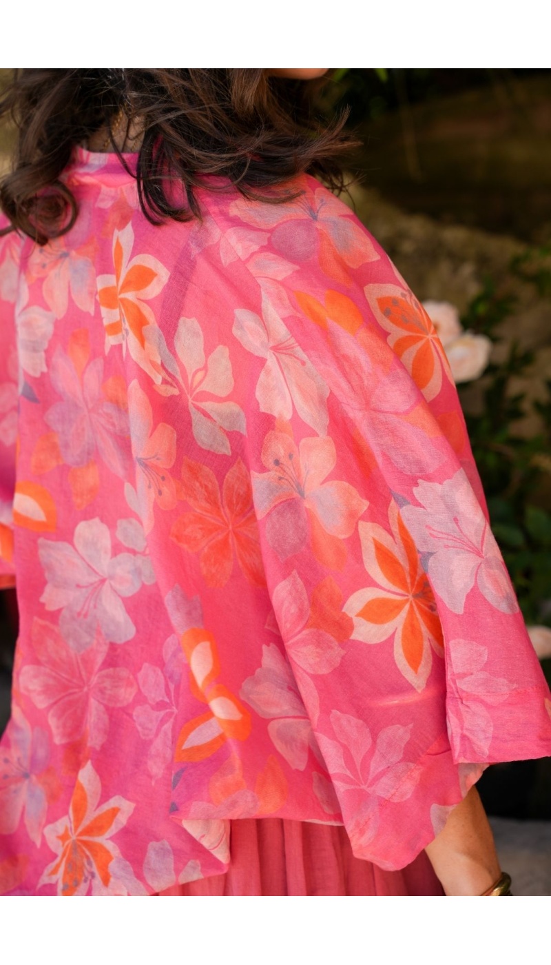 Blusa Lucca Banditas Rosa POLARIS